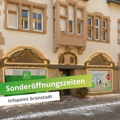DBN Aktuelles Meldung Sonderöffnungszeiten Grünstadt