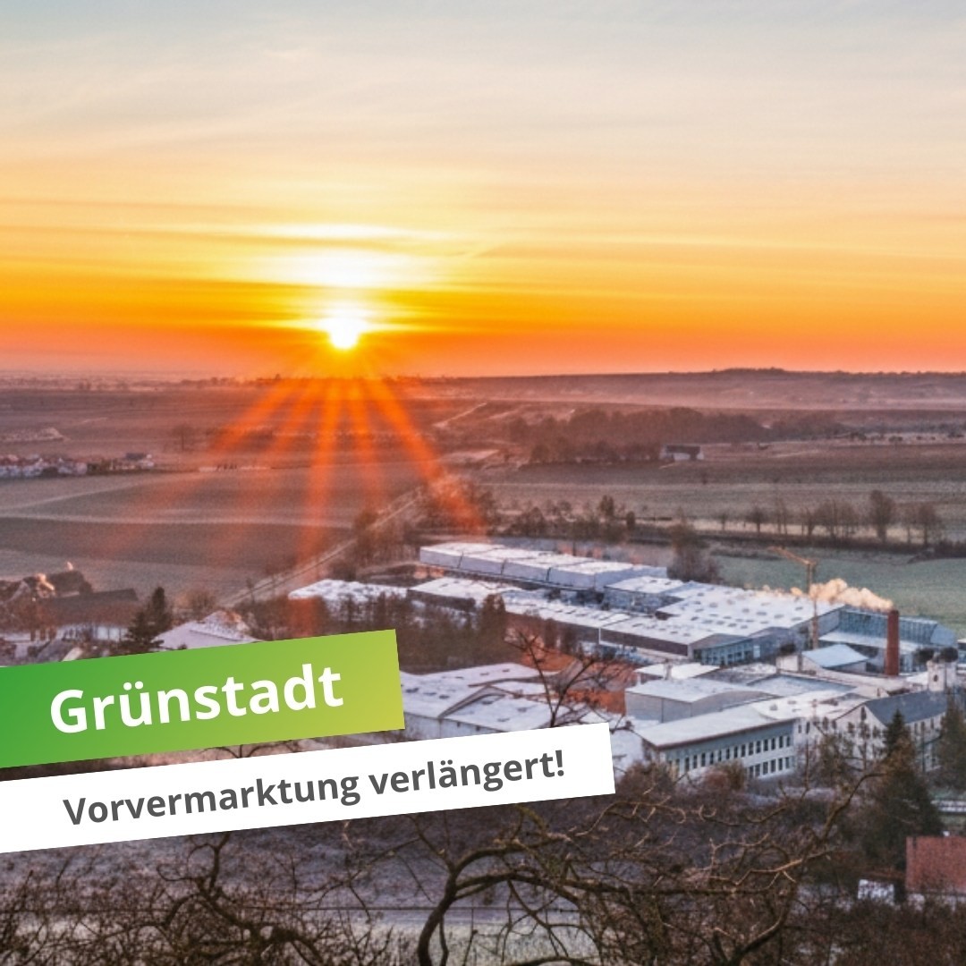 DBN Aktuelles Meldung Vorvermarktung Grünstadt verlängert