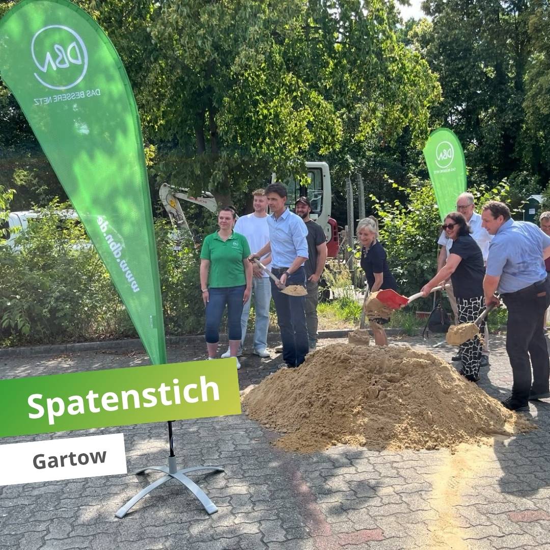 DBN Aktuelles Meldung Spatenstich Gartow