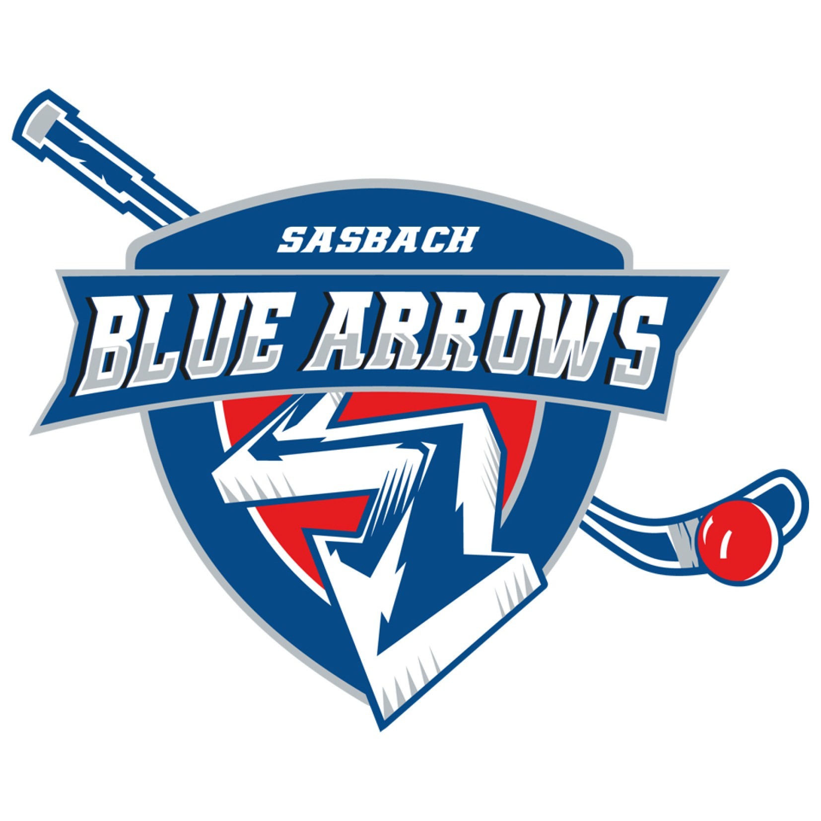 Logo der Blue Arrows Sasbach &ndash; Mehr Informationen auf der offiziellen Vereinswebsite.